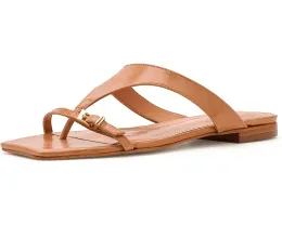 Schutz Плоские сандалии Tana Flat с квадратным носком и кожаной подкладкой