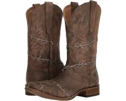 Ковбойские сапоги Corral Boots A3532 с квадратным носком и дизайном из колючей проволоки