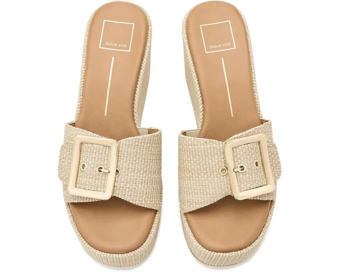 Босоножки Dolce Vita Jilian на платформе с льняным верхом