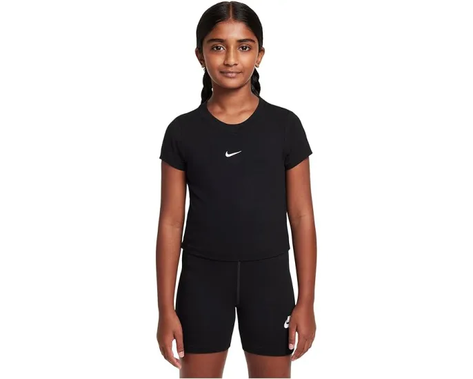Кроп-футболка Nike Sportswear для детей из мягкого трикотажа