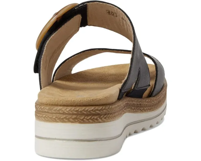 Сандалии Rieker Jocelyn 51 с декоративной пряжкой из кожи