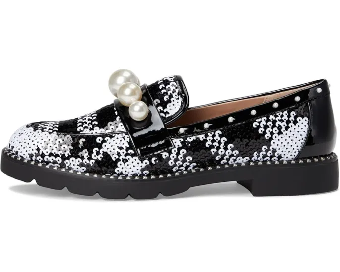 Лоферы Blue by Betsey Johnson Harloe с жемчужным декором на верх из страз