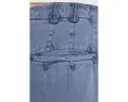 Free People брюки чинос Spotlight Washed Barrel из коричневого хлопка