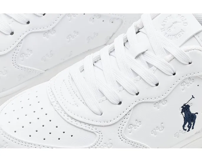 Кроссовки Polo Ralph Lauren Kids Masters Court с классическим дизайном