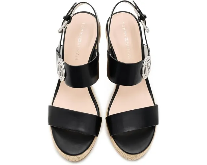 Босоножки Tommy Hilfiger Kahdy на танкетке с регулируемой пряжкой