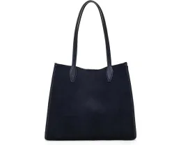 Сумка-тоут Madewell Suede Lexington из замши с кожаными ручками