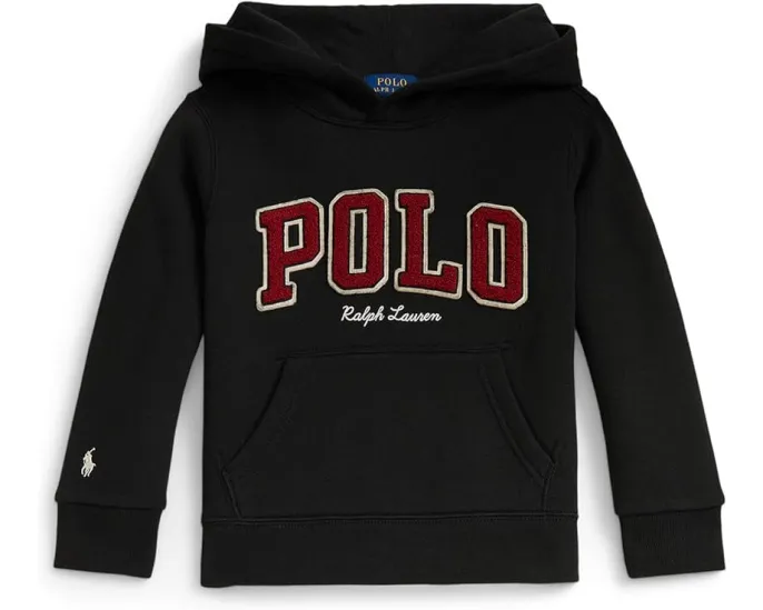 Толстовка Polo Ralph Lauren Kids с логотипом на флисе для малышей и детей