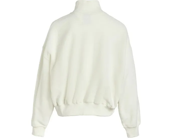 Детская флисовая толстовка Nike Kids Sportswear Long Sleeve Fleece Top с карманом и логотипом