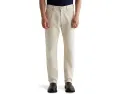 Джинсы Everett Slim Straight от AG Jeans зауженные к низу в цвете слоновая кость