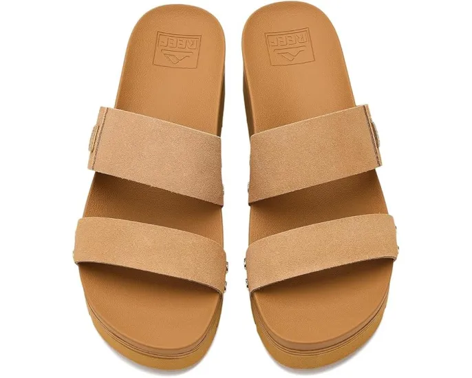 Сандалии Reef Vista Higher Cleo на платформе с ремешками из замши