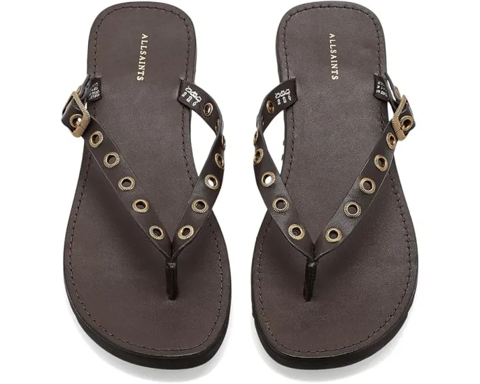 Босоножки Sydney AllSaints с кожаным ремешком и пряжкой