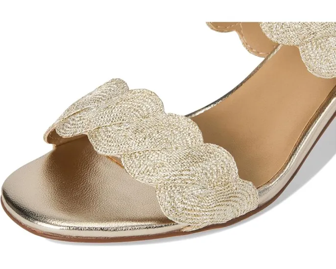 Босоножки Vaneli Lettie на устойчивом каблуке с регулируемой задней лямкой