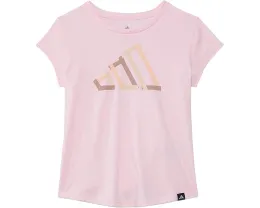 Футболка adidas Kids Cap Sleeve Poly из переработанного полиэстера