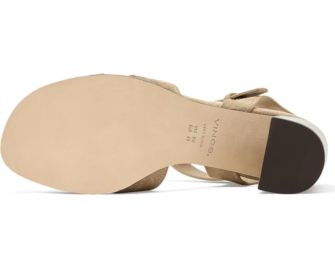 Сандалии Vince Salma Strappy с квадратным носком и устойчивым каблуком