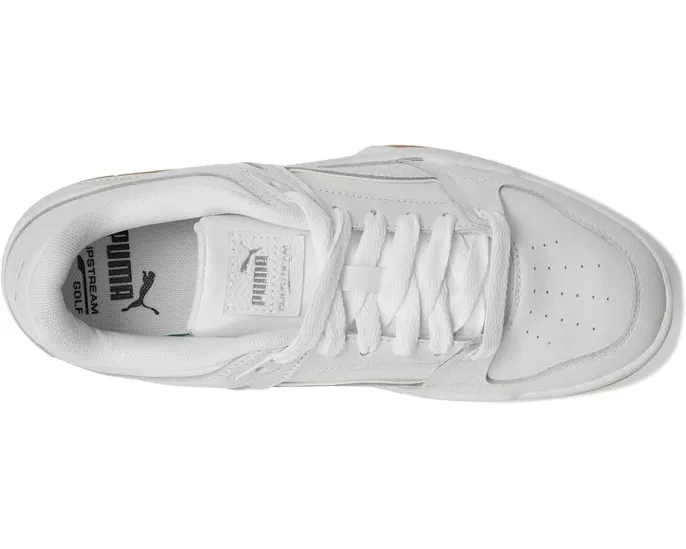 Кроссовки для гольфа Puma Slipstream-G с кожаным верхом и фирменным брендингом