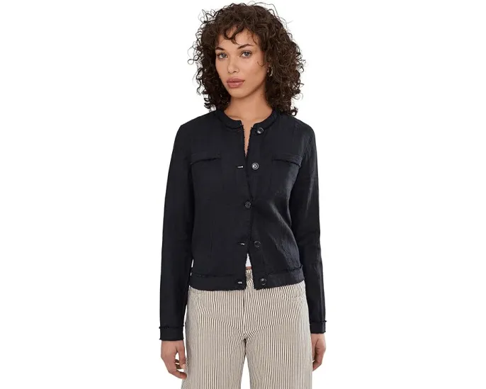 Куртка Tommy Bahama с накладными карманами и отделкой raw edge