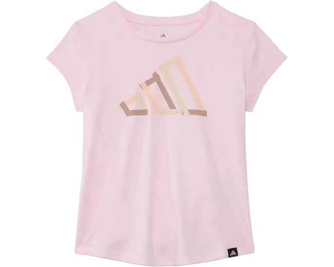 Футболка adidas Kids Cap Sleeve Poly из переработанного полиэстера