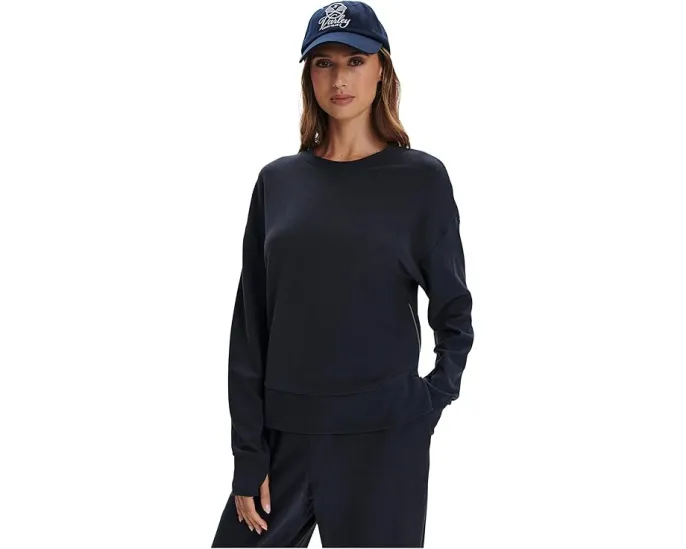 Свитшот Horton Side Zip Midlayer от Varley оверсайз с боковой молнией