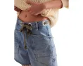 Шорты Free People Moxie с низкой посадкой и широким кроем