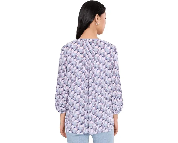 Блузка NYDJ Pintuck с защипами и скрытой застежкой