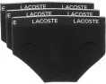Трусы Lacoste из хлопка с эластаном 3 штуки