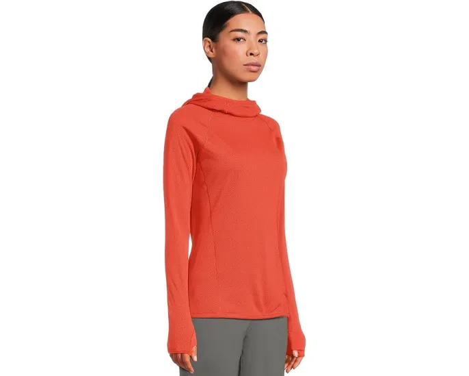 Толстовка с капюшоном Airmesh с длинным рукавом и карманом на молнии