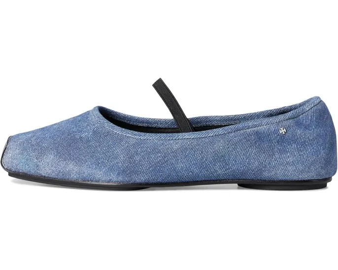 Балетки Tory Burch Runway с эластичным ремешком и квадратным носком