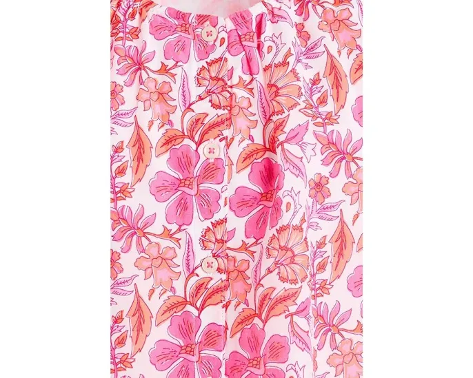 Детский топ Vineyard Vines Kids Evie с цветочным принтом