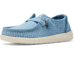 Слипоны Hey Dude Wendy Frayed Canvas с эффектом потертости