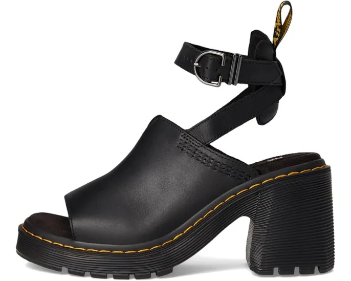 Dr. Martens босоножки Millee на каблуке с открытым носком