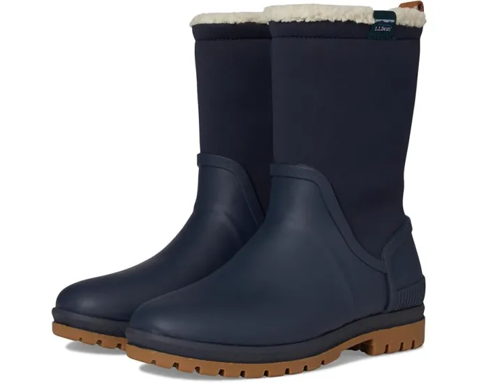L.L.Bean Резиновые сапоги Rugged Winter Wellie с флисовой подкладкой