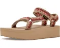 Сандалии Teva Flatform Universal Prism с ремешками в стиле вязания крючком