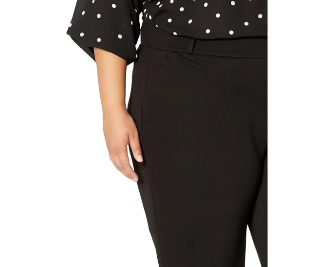 Брюки NYDJ Plus Size с расклешенными штанинами и эластичным поясом