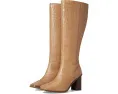 Ботильоны Journee Collection Tamori Wide Calf с квадратным носком и широким голенищем