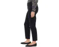 Джинсы Petite Quinn Corduroy High-Rise Fab Ab Mom KUT from the Kloth черные