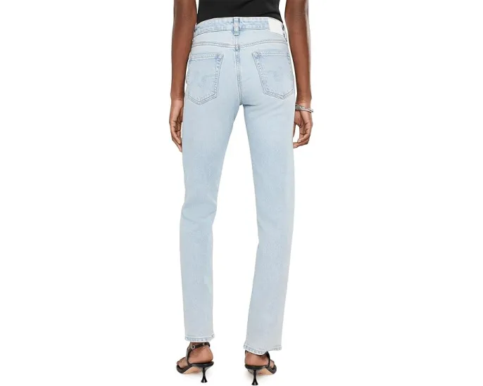 Джинсы Sandra Low Rise Slim Straight AG Jeans в цвете Harvest