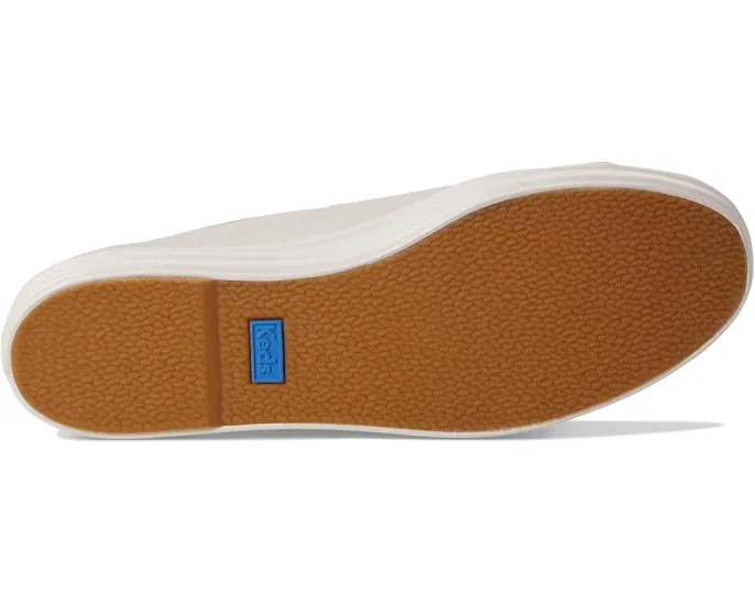 Кроссовки Keds Triple Kick Leather на платформе с кожаным верхом