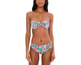 Топ бандо Lilly Pulitzer Aleska с кольцевой фурнитурой и съемными бретелями