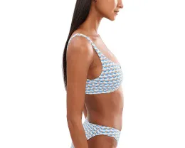 Топ Seafolly Mala Ring Front с кольцом спереди и регулируемыми бретелями