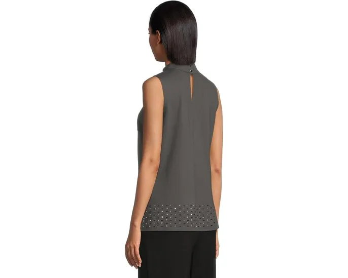 Туника Vince Camuto без рукавов с высоким воротником