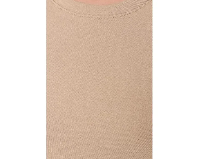 Кроп-футболка AG Jeans Sadie Crew Neck с винтажным кроем 90-х