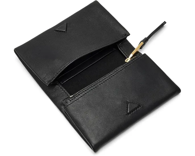 Кошелек AllSaints Harluna из мягкой кожи со множеством слотов