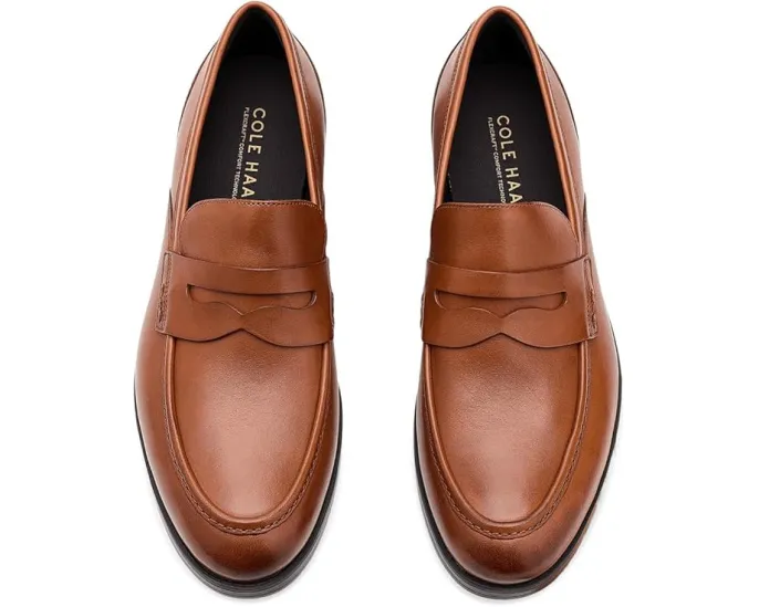 Cole Haan Newmark Grand мокасины пенни лоферы с гладкой кожей
