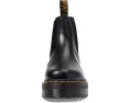 Челси-ботфорты Dr. Martens 2976 Quad Smooth Leather Platform на высокой подошве