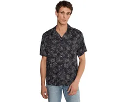 Рубашка John Varvatos Dan с отложным воротником и цветочным принтом