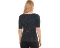 Футболка Lauren Ralph Lauren Paisley с вырезом лодочка
