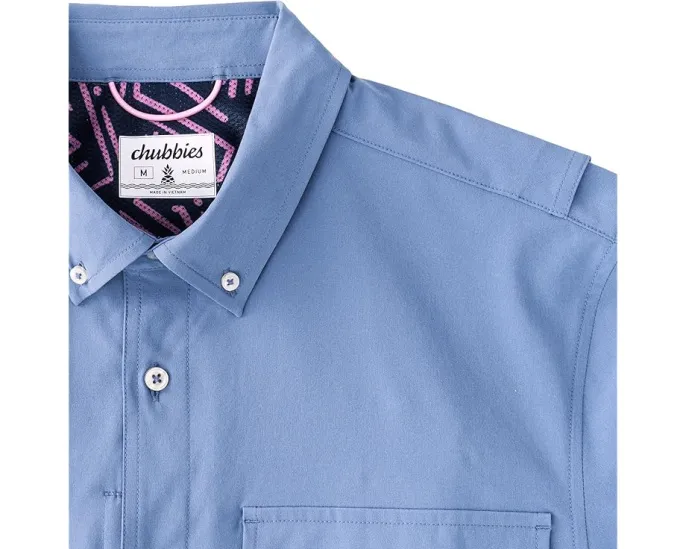 Рубашка Chubbies The Blue Crew с защитой от ультрафиолета UPF