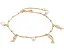 Браслет на щиколотку Summer Daze Charm от Kate Spade New York с подвесками и жемчугом