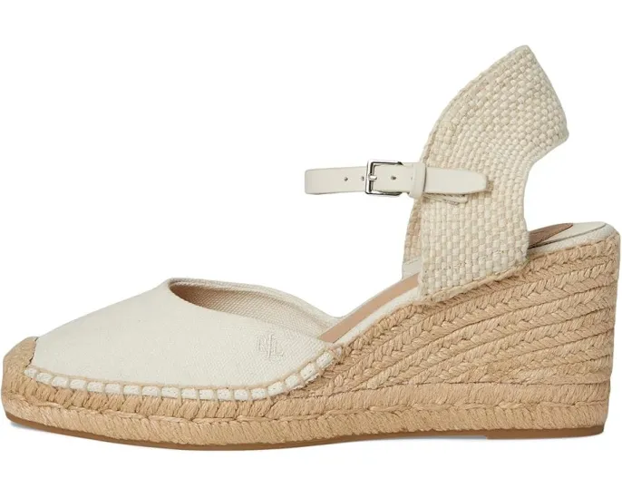 Эспадрильи Robby Canvas & Jute от Lauren Ralph Lauren на танкетке