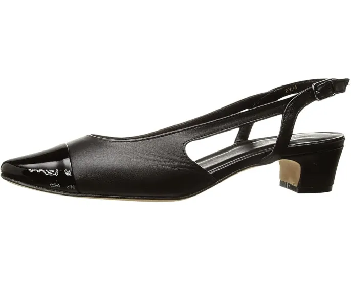 Туфли Vaneli Aliz на блочном каблуке с регулируемой пряжкой